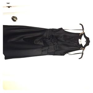 Eliza J black cocktail dress